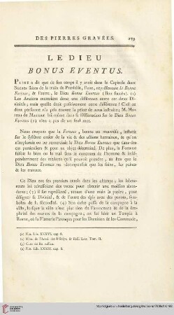 Le Dieu Bonus Eventus