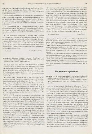 473-474 [Rezension] Nastainczyk, Wolfgang, Religiös erziehen