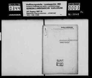 Wollenberg, Israelitische Gemeinde Bewerber: Gemeinde Wollenberg Lagerbuch-Nr. 93 Wollenberg