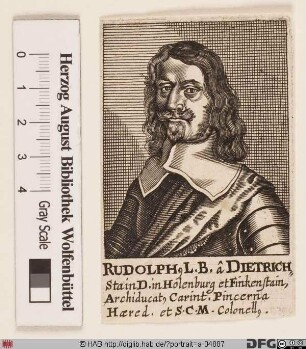 Bildnis Rudolf Frhr. von Dietrichstein