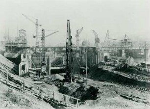 Kraftwerk Reckingen am Rhein, Deutschland, 1938-40