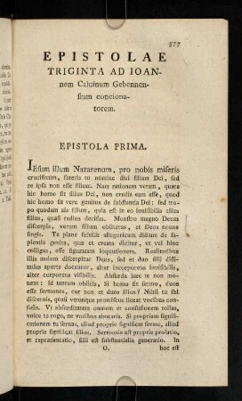 577-588, Epistola Prima-Epistola Quinta