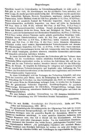 333-334, Eschle. Grundzüge der Psychiatrie. 1907