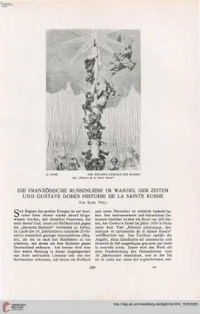 30: Die französische Russenliebe im Wandel der Zeiten und Gustave Dorés Histoire de la Sainte Russie