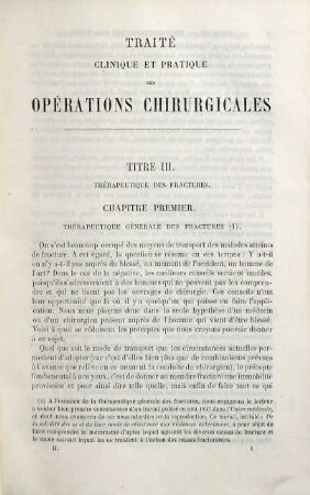 Traité clinique et pratique des opérations chirurgicales ou traité de thérapeutique chirurgicale. 2