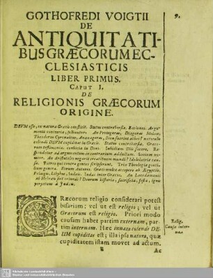 De Religionis Graecorum Origine