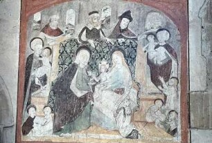 Heilige Sippe und Stifterfigur