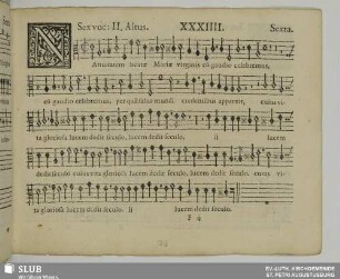 XXXIIII. Nativitatem beatae Mariae virginis