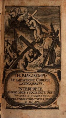 Thomas a Kempis De Imitatione Christi Latinograecvs