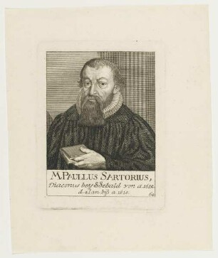 Bildnis des Paullus Sartorius