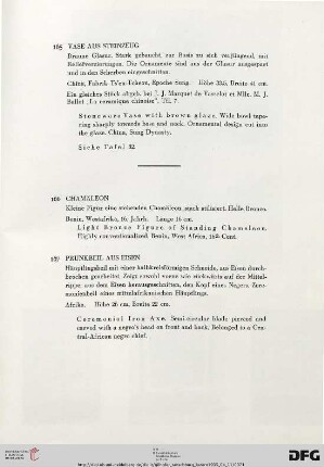 [Afrikanische Kunst] (Nr. 166-167)