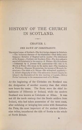 The Church in Scotland : With Maps