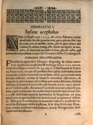 Observationes physico-medicae
