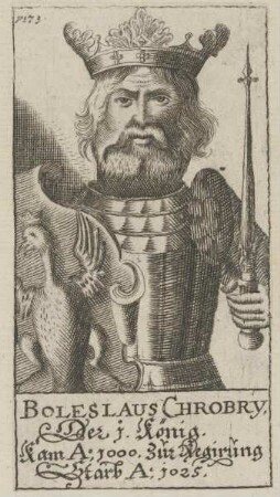 Bildnis des Boleslaus aus Chrobry