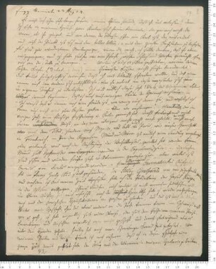 Brief von Adelbert von Chamisso an Christian Gottfried Ehrenberg und Friedrich Wilhelm Hemprich