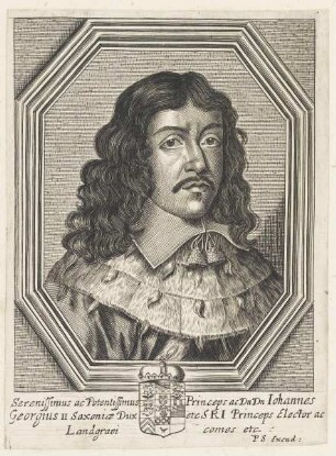 Bildnis des Iohannes Georgius II. von Sachsen