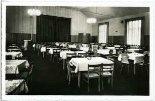 Spremberg. Gasthof schwarze Pumpe Saal