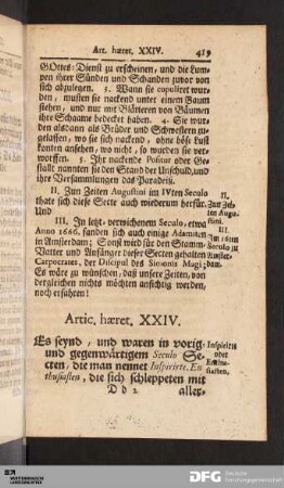 Artic. hæret. XXIV.