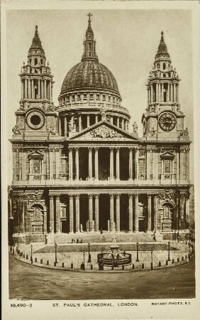 St. Paul's Cathedral, London.