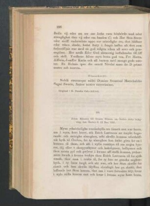 198. [Johan Månsson till svante Nilsson om Örebro slotts belägring, dat. Örebro d. 11 Dec. 1501.]