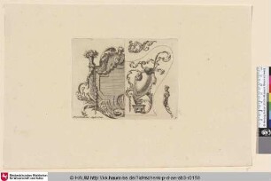 [Ornament-Kartusche; Ornamental subject]