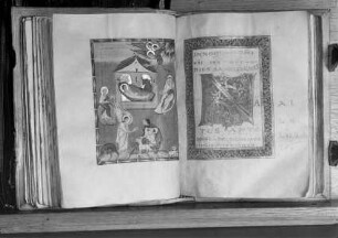 Troparium et Sequentiarium — Geburt Christi und Verkündigung an die Hirten, Folio 65verso