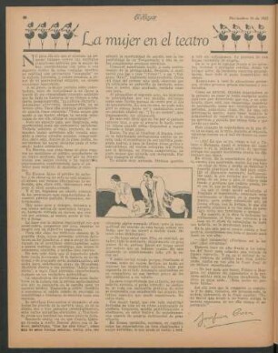La mujer en el teatro