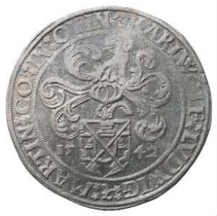 Fundmünze, Guldiner (Guldengroschen), 1542