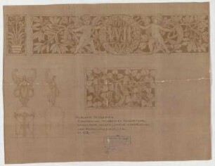 Thiersch, Friedrich von; Wiesbaden; Kurhaus - Fürstenloge im Großen Konzertsaal (Details)