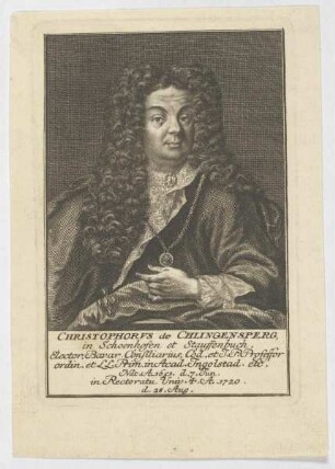 Bildnis des Christophorvs de Chlingensperg
