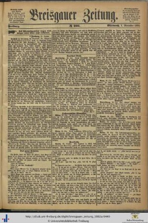 Nr. 256-280 (November 1882)