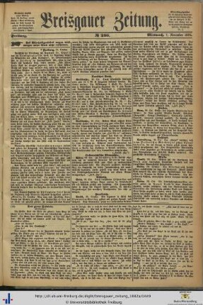 Nr. 256-280 (November 1882)