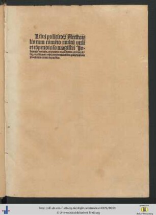 Libri politico[rum] Arestotelis cum cōmēto multū utilē et cōpendioso magistri Johannis versoris : tractantes de ciuitatum et rerum illa[rum] necessitatem respicientium salutifera gubernatione pro ciuium conuictu pacifico