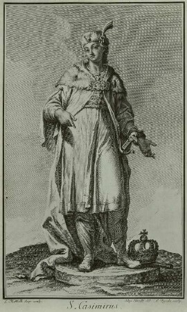 S. Casimirus (nach einer Statue der Hofkirche)