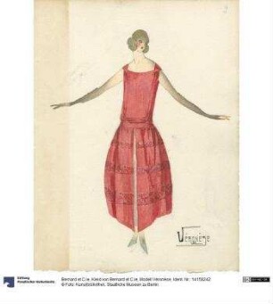 Kleid von Bernard et C.ie, Modell Véronèse