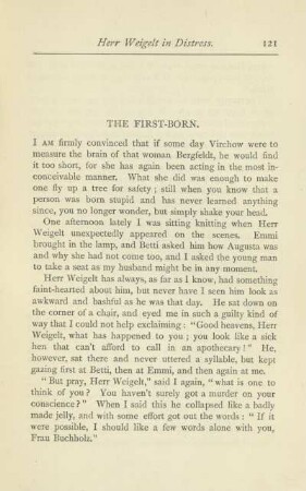 The first-born