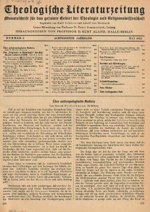 257-266 Über anthropologische Medizin