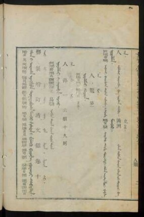 Niyalmai šošohon. uju = 人部一
