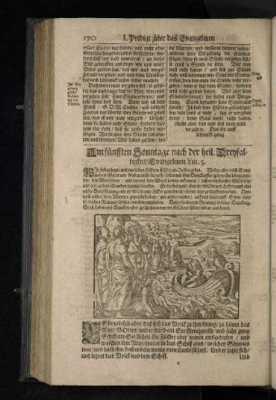 Am fünfften Sonntage nach der heil. Dreyfaltigkeit/Evangelium Luc.5.