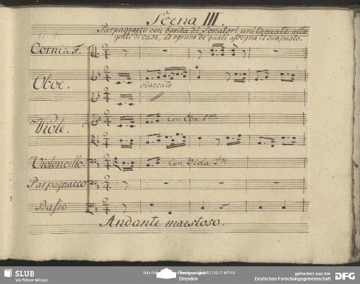 Cavatina: "Ecco il posto destinato"