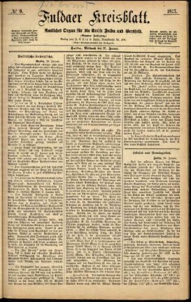 Ausgabe vom Mittwoch, den 31. Januar 1877.