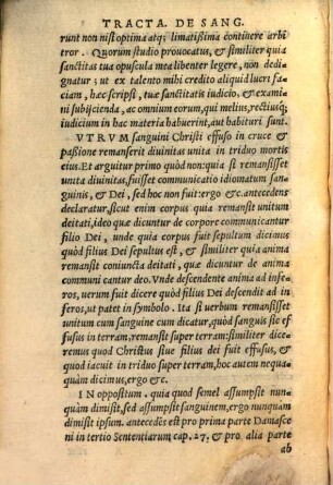 Tractatus de Sanguine Christi
