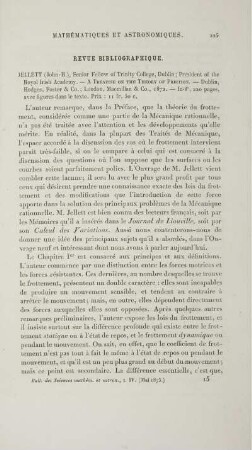 Bulletin des Sciences Mathèmatiques et Astronomiques.