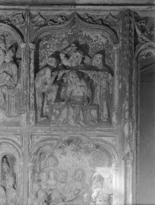 Paulsenkenotaph mit acht Reliefszenen aus der Passionsgeschichte — Dornenkrönung