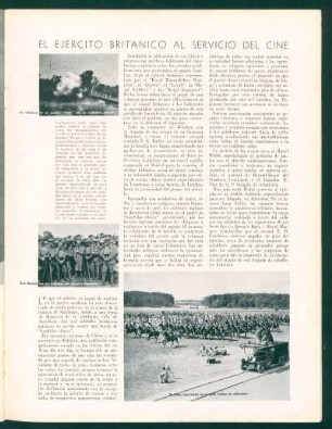 El ejército británico al servicio del cine