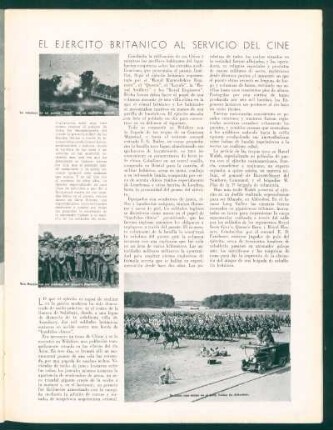 El ejército británico al servicio del cine