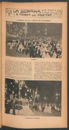 La semana á través del objetivo