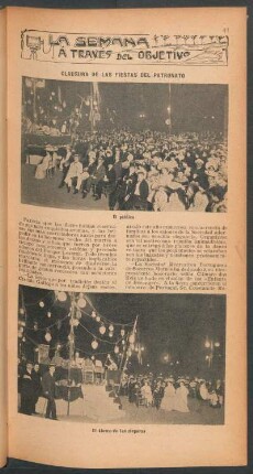 La semana á través del objetivo