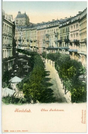 Karlsbad. Obere Parkstraße