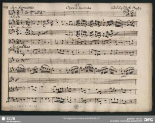 Nitteti. Excerpts - Mus.2477-F-110,41 : S, orch, bc